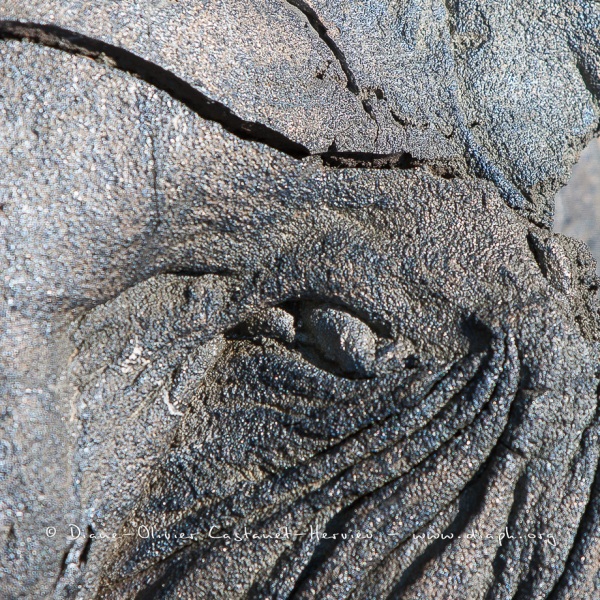 Coulées de lave, île de Santiago, Bahia Sullivan - îles Galapagos