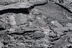 Coulées de lave, île de Santiago, Bahia Sullivan - îles Galapagos