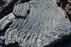 Coulées de lave, île de Santiago, Bahia Sullivan - îles Galapagos