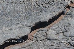 Coulées de lave, île de Santiago, Bahia Sullivan - îles Galapagos