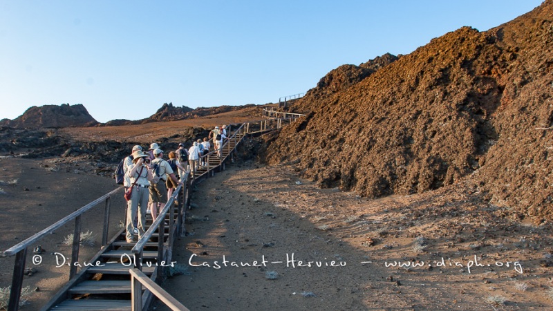 Payysage des Galapagos, île de Bartholomé