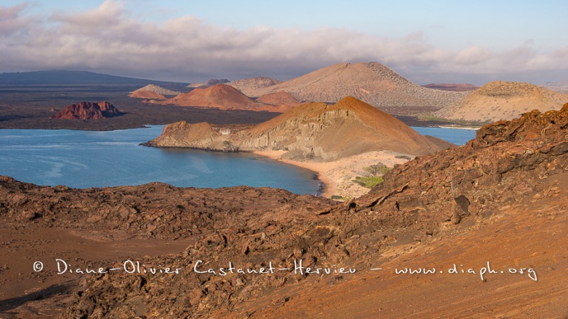 Payysage des Galapagos, île de Bartholomé