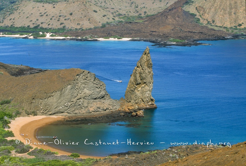 paysage volcanique - île de Bartholome, ïles Galapagos