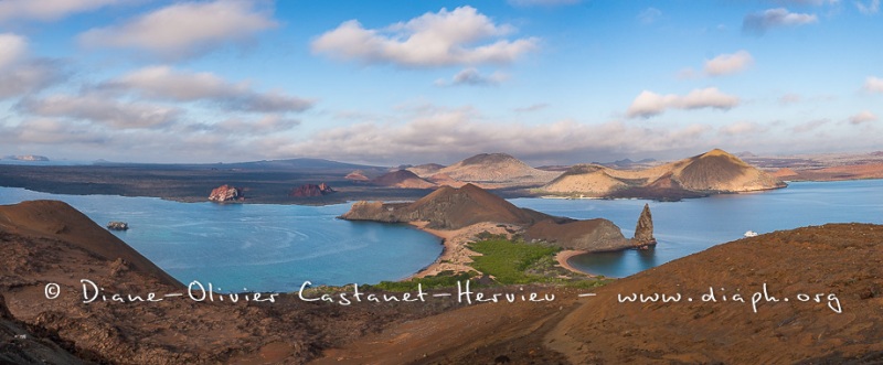 Payysage des Galapagos, île de Bartholomé