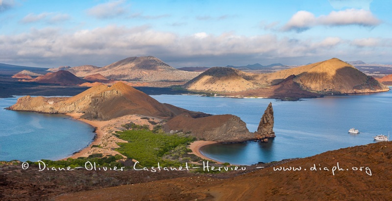 Payysage des Galapagos, île de Bartholomé