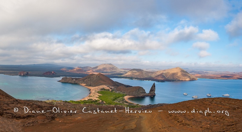 Payysage des Galapagos, île de Bartholomé