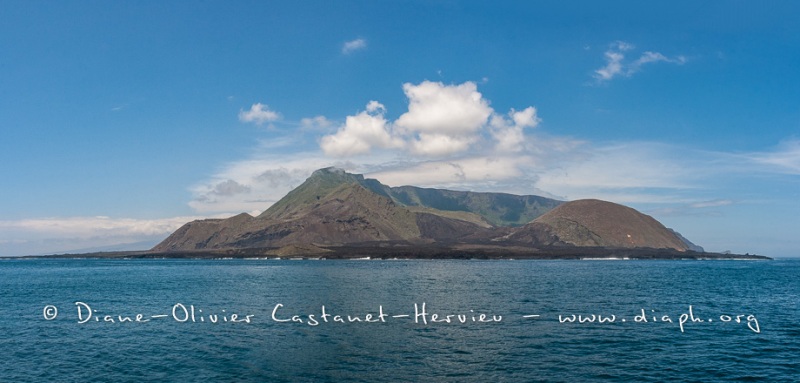 Paysage ïle Isabela, volcan Equador - ïles Galapagos