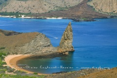 paysage volcanique - île de Bartholome, ïles Galapagos