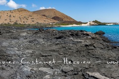 Coulées de lave, île de Santiago, Bahia Sullivan - îles Galapagos