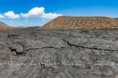 Coulées de lave, île de Santiago, Bahia Sullivan - îles Galapagos