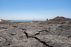 Coulées de lave, île de Santiago, Bahia Sullivan - îles Galapagos