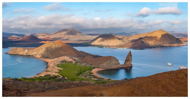 Payysage des Galapagos, île de Bartholomé