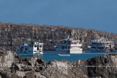 Bateau de croisière aux Galapagos - île de Génovesa